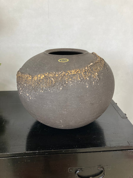 Hand made Shigaraki vase - Yamazakura