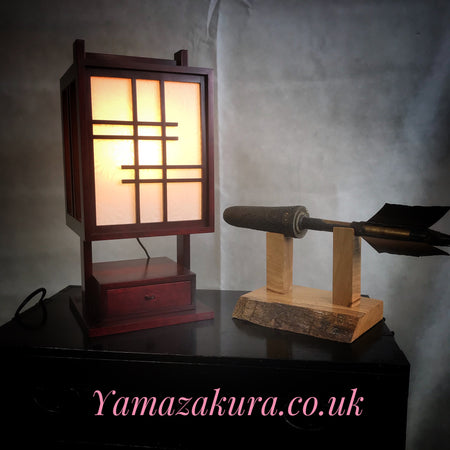 Beautiful wooden Andon lantern - Yamazakura