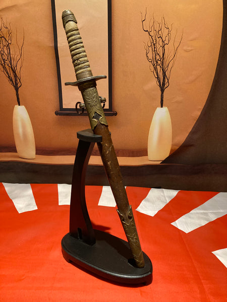 Naval dirk traditionally forged blade. - Yamazakura