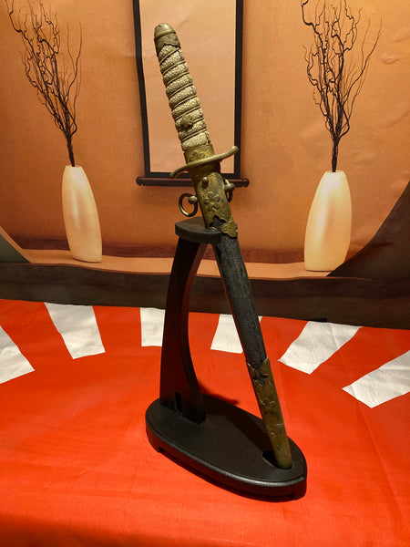 Meiji period 1883 senior Officers Naval dagger - Yamazakura