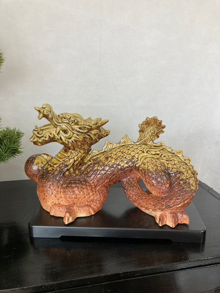 Shigaraki ware Dragon - Yamazakura