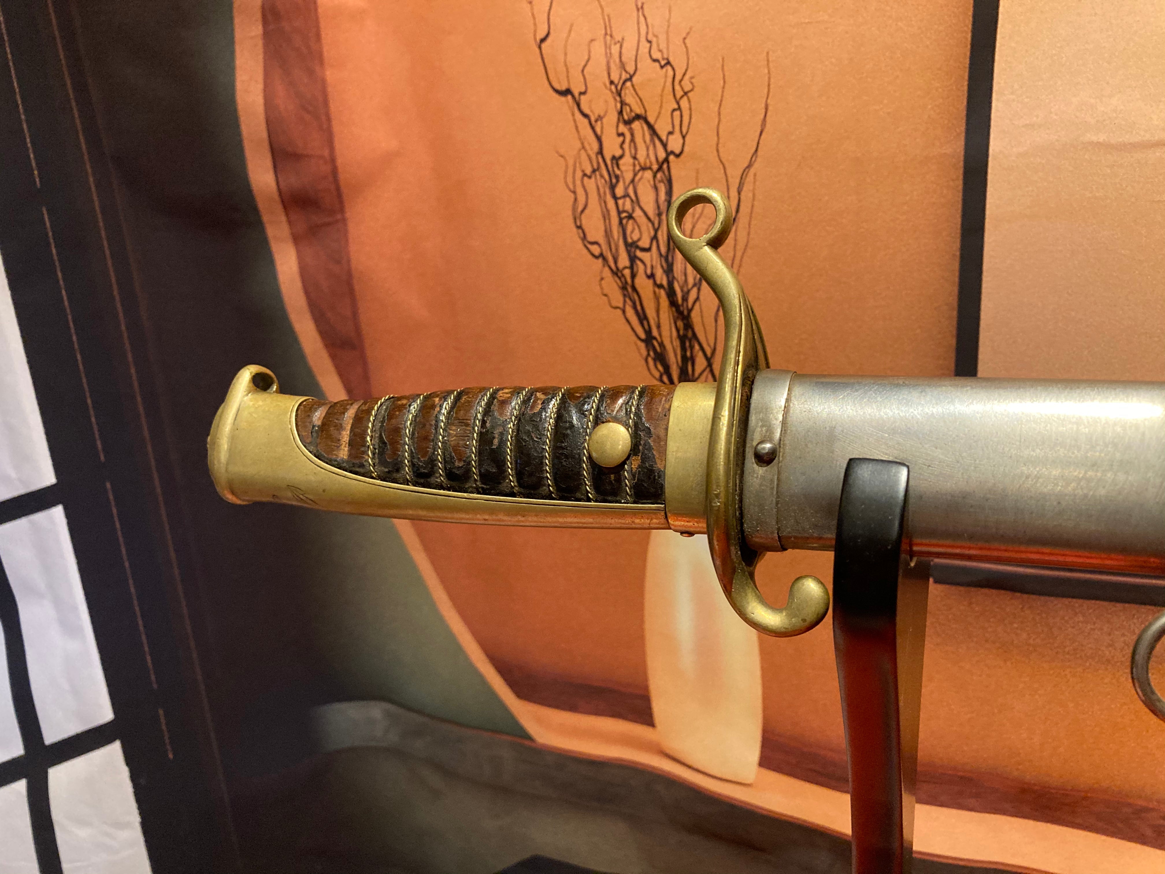 Naval prison/ shore patrol sword 1895 pattern forged blade. - Yamazakura