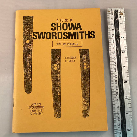 Showa swordsmiths .   R.Gregory - Yamazakura