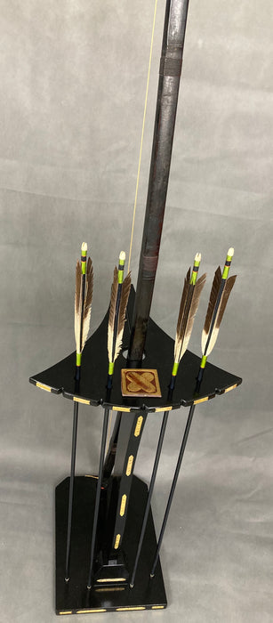 Bow ( Yumi.) and arrow display - Yamazakura