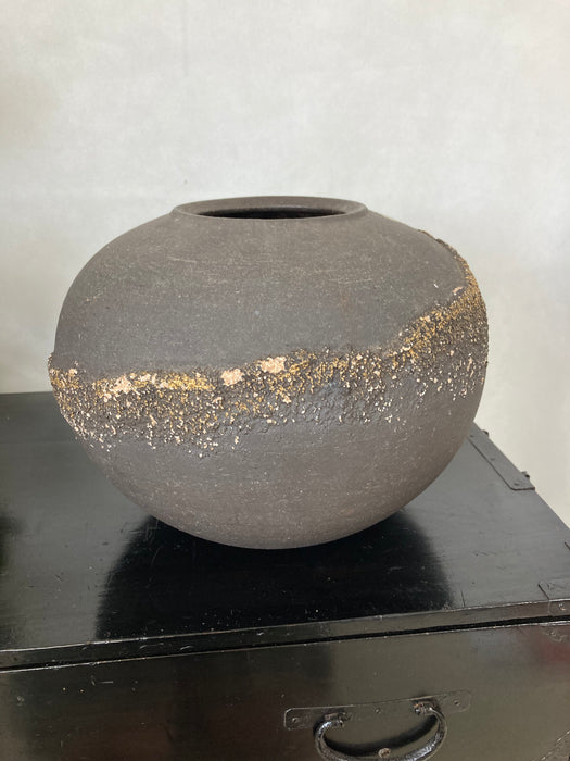 Hand made Shigaraki vase - Yamazakura