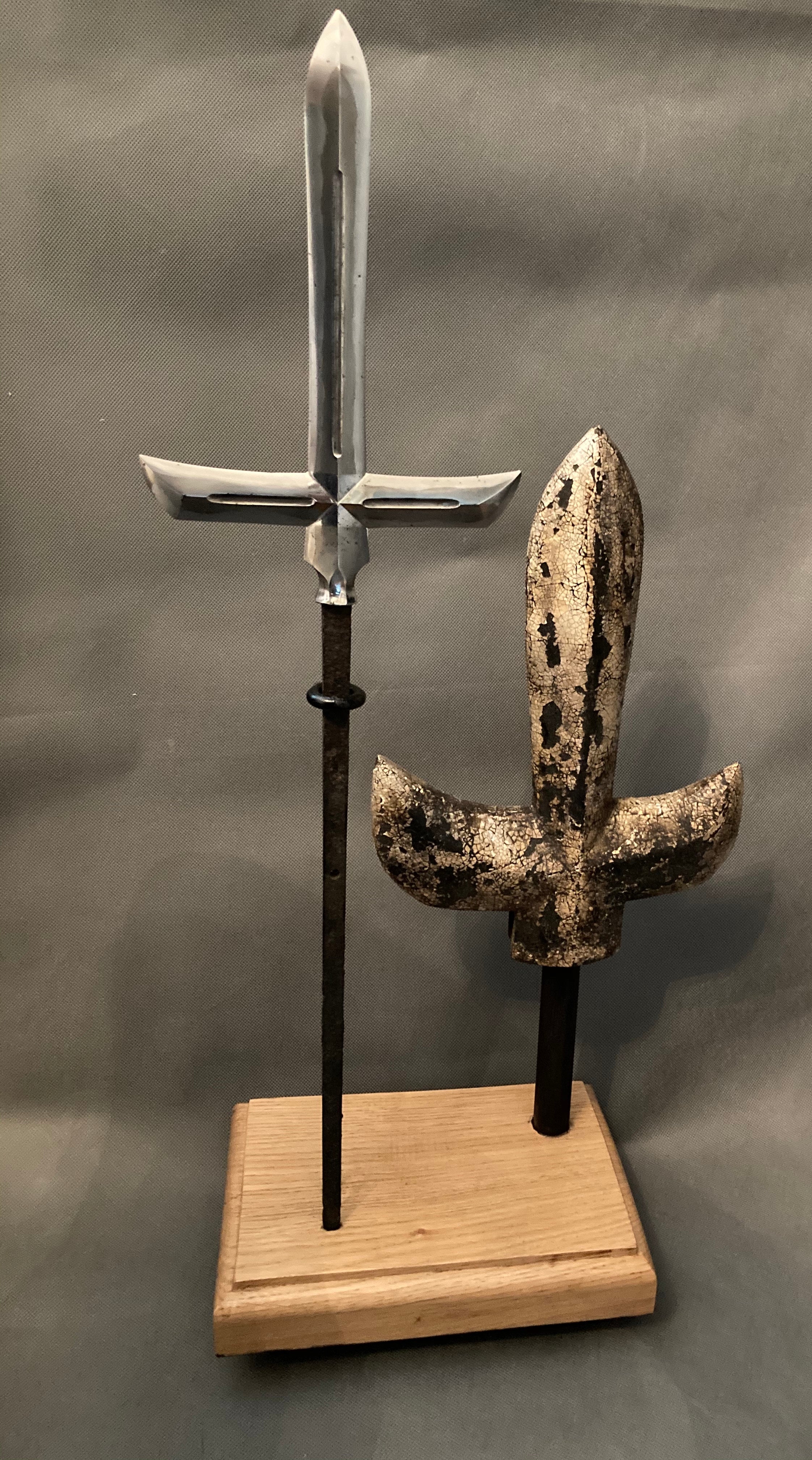 Jumonji yari Antique Samurai spear. - Yamazakura